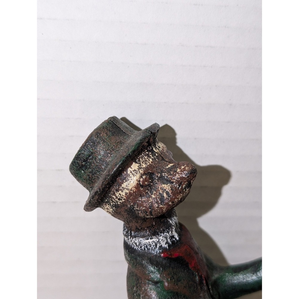 Antique Cast Iron Toy Driver Coachman Figure - Picture 2 of 8